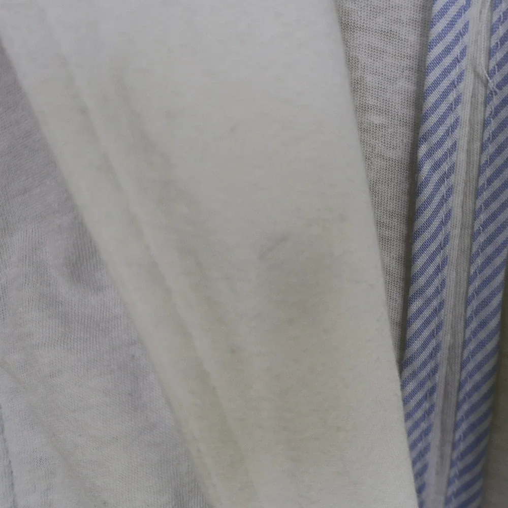 Free People‎ We The Free Blazer Size Medium Coastal Ruched Pocket White Linen